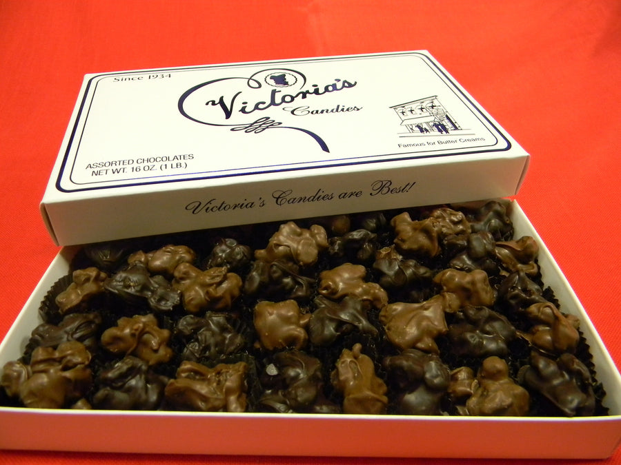 Chocolate Covered Raisin Clusters