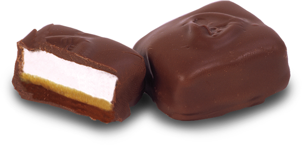 Chocolate Covered Caramel and Marshmellow